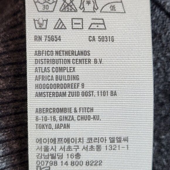 VTG Hollister Button Cardigan Sweater Womens small Gray Pockets Y2K Preppy - Picture 4 of 10